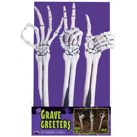 Skeleton Groundbreaking Hands  image