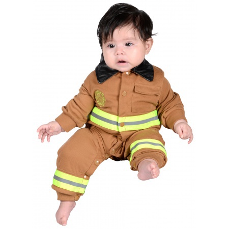 Baby Fire Fighter Costume image