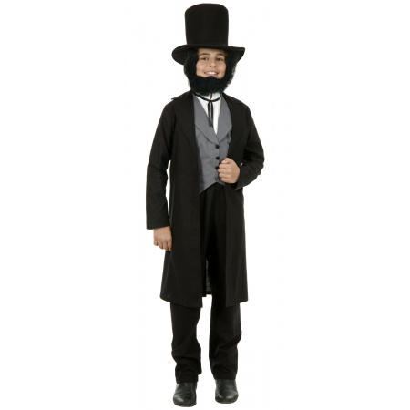 Abraham Lincoln Costume Child image