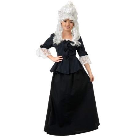 Martha Washington Costume For Kids image