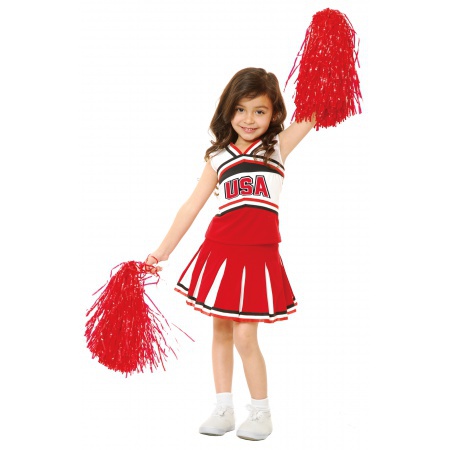 Girls Cheerleader Costume image