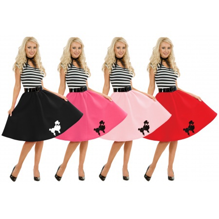 50s Poodle Skirt Costume  image