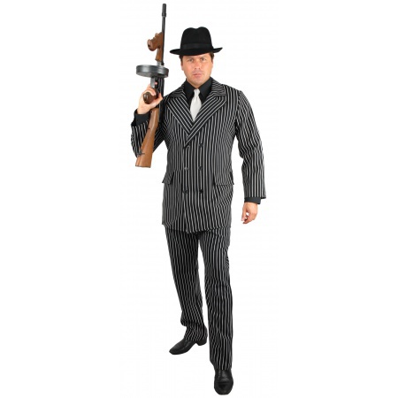 Gangster Costume Mens  image