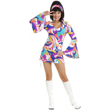 Gogo Girl Adult Costume image