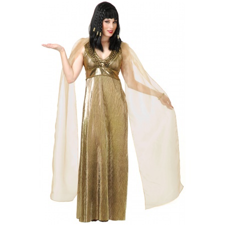 Gold Cleopatra Costume Dress image
