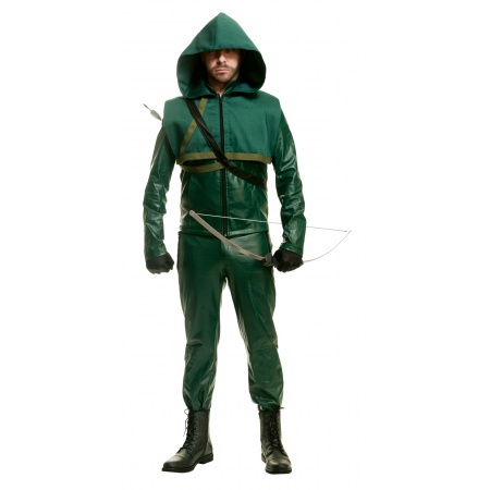 Mens Green Arrow Costume image