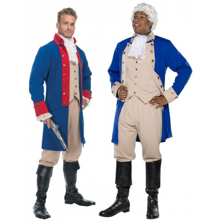 Mens Colonial Soldier Costume image