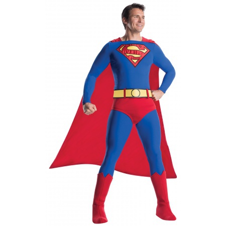 Superman Costume Adult image