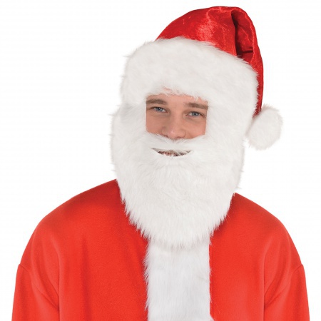 Santa Hat And Beard image