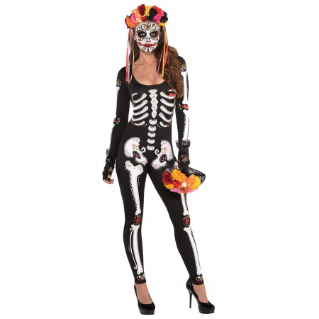 Day Of The Dead Skeleton Costume image