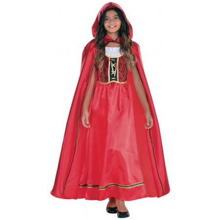 Girls Little Red Riding Hood Costume image