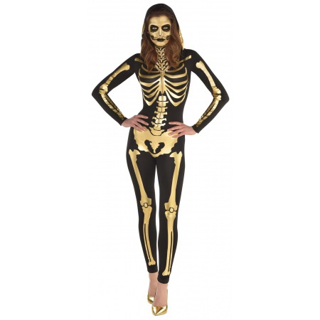 Skeleton Costume Womens image