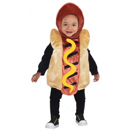 Baby Hot Dog Costume image