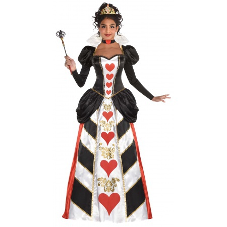 Adult Queen Of Hearts Costume image