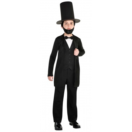 Abraham Lincoln Kids Costume image