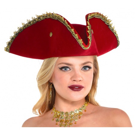 Red Buccaneer Hat image