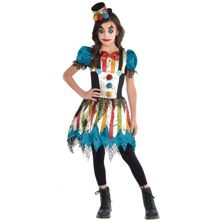 Scary Clown Costumes For Girls image