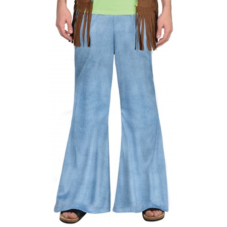 Hippie Costume Bell Bottom Jeans image