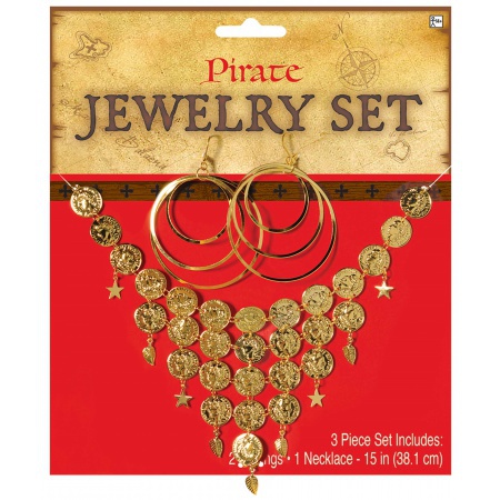 Pirate Costume Jewelry Set image