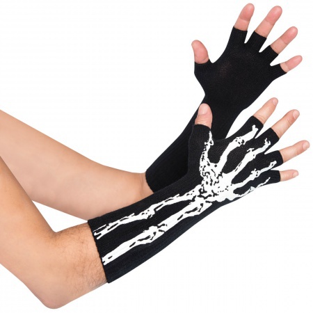 Glow In The Dark Skeleton Gloves image