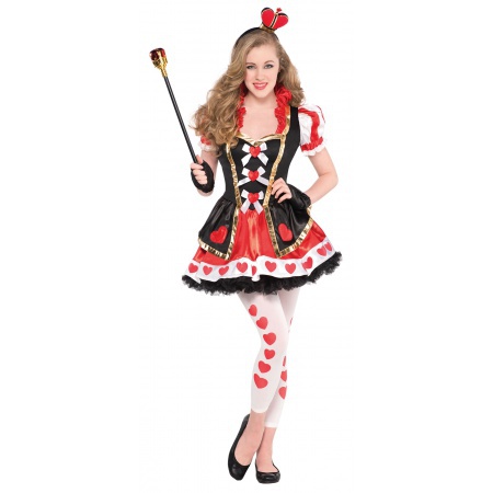 Queen Of Hearts Teen Costume image