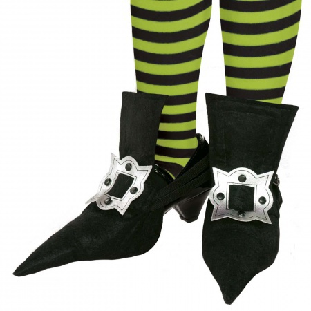 Kids Witch Shoe Covers image