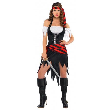 Womens Sexy Pirate Costume image