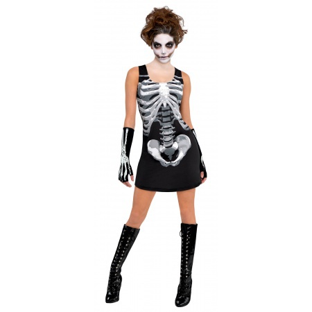 Skeleton Costume Dress image
