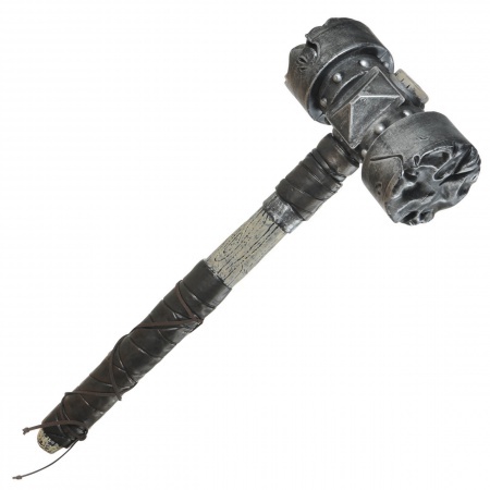 Medieval War Hammer Costume Weapon Prop image