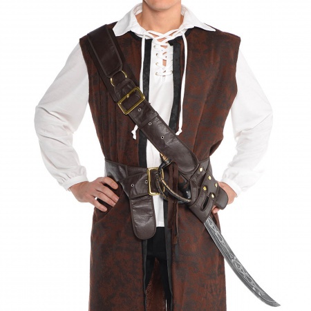 Baldric Pirate Costume Bandolier Belt image