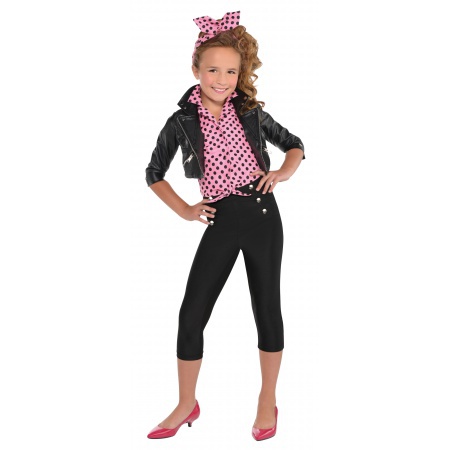 50s Greaser Girl Outfit image