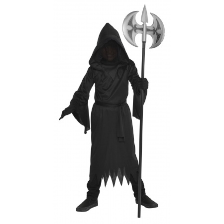 Kids Grim Reaper Halloween Costume image
