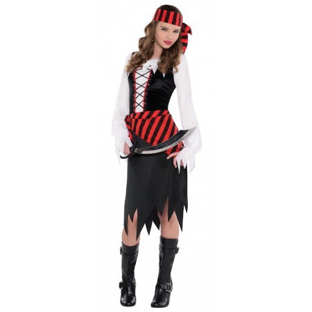 Pirate Costume For Girls image