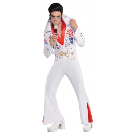 Elvis Jumpsuit Costume image
