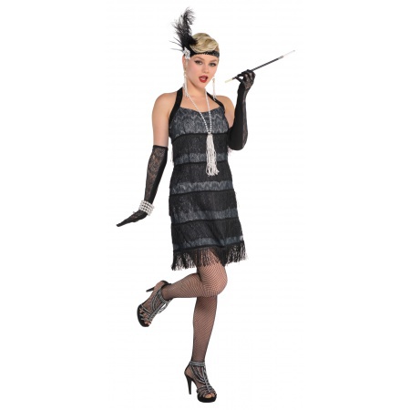 20s Flapper Girl Costume image
