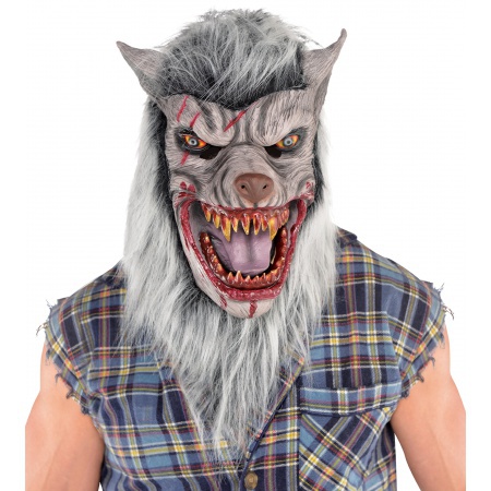 Bloody Werewolf Mask image