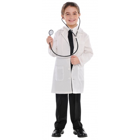 Kids Doctor Coat Costume image
