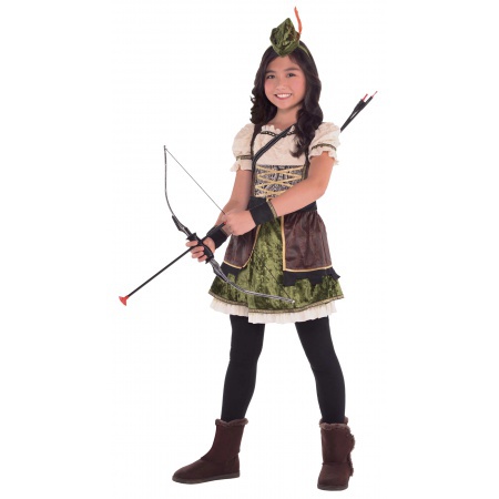 Girls Robin Hood Costume image