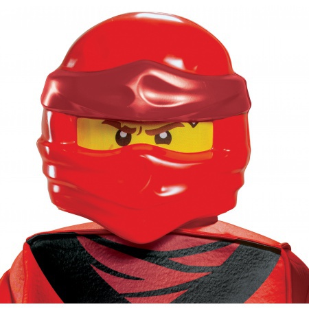Red Lego Ninja Mask image