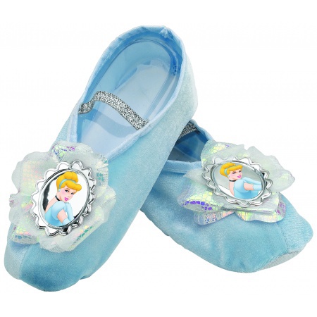 Cinderella Ballet Slippers Costume Accessory Dress-Up Shoes image