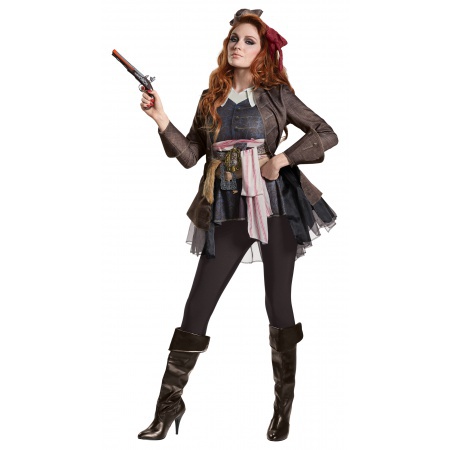 Female Jack Sparrow Costume image