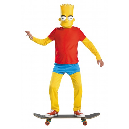 Bart Simpson Costume For Kids image