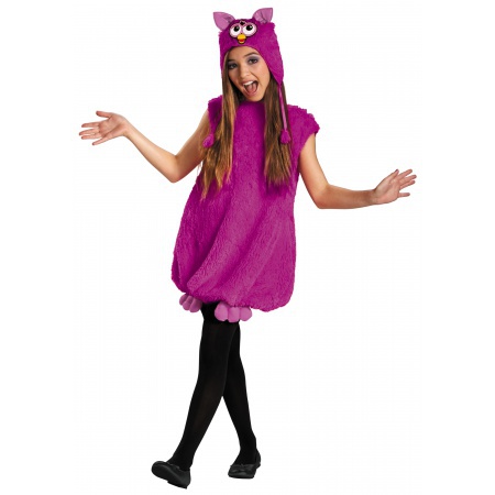 Voodoo Purple Furby Deluxe Costume image