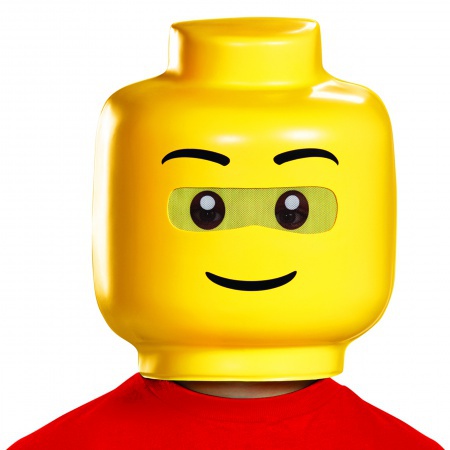 Lego Guy Mask image
