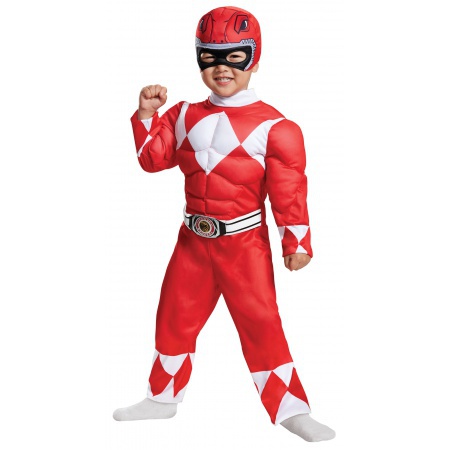 Toddler Red Ranger Costume image