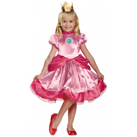 Princess Peach Costume Toddler image