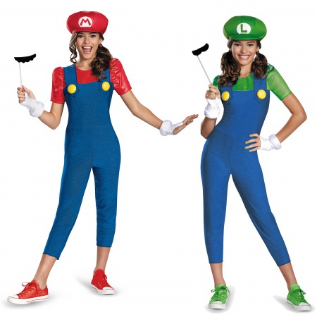 Female Mario Costume image