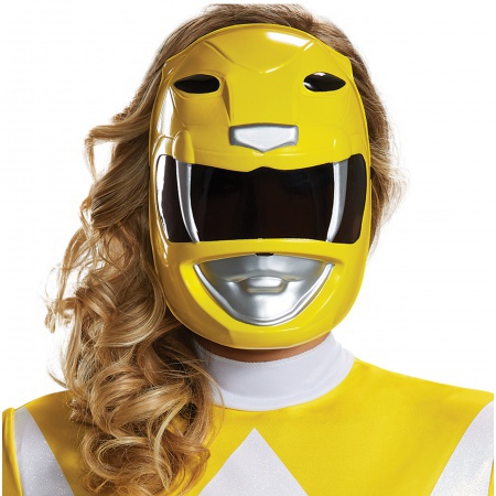 Yellow Power Ranger Mask image
