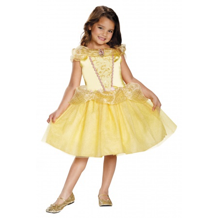 Princess Belle Costume For Kids image