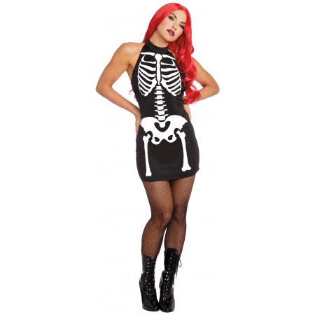 Womens Skeleton Dress image